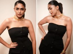 Mrunal Thakur serves the freshest look on the block in black co-ord set for Bawaal premiere