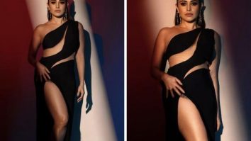 Nushrratt Bharuccha served a new sassy look in the black cut-out dress and we are floored