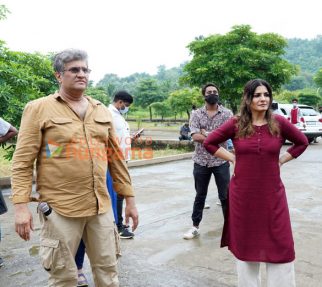 On The Sets Of The Movie One Friday Night