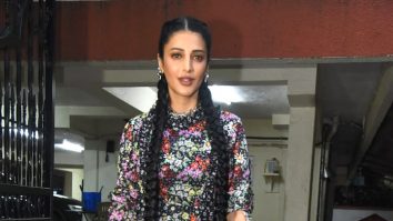 Paps compliment Shruti Haasan as she gets clicked in the city