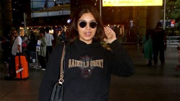 ‘Pareshan lag rahe ho’, paps ask Bhumi Pednekar at the airport