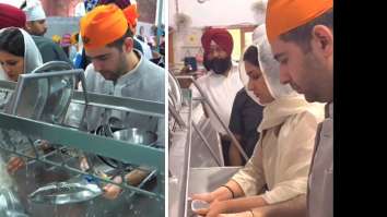 Parineeti Chopra and Raghav Chadha offer seva at the Golden Temple, wash dishes; watch 