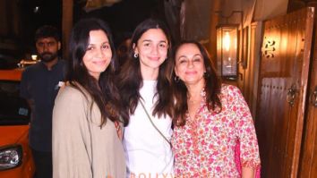 Photos: Alia Bhatt, Soni Razdan and Shaheen Bhatt snapped in Bandra