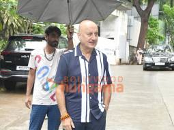 Photos: Anupam Kher snapped outside Kangana Ranaut’s office