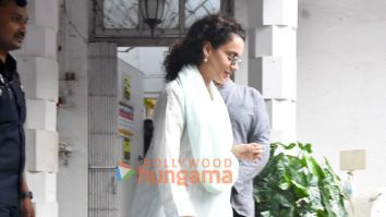 Photos: Kangana Ranaut snapped outside a dance class in Khar