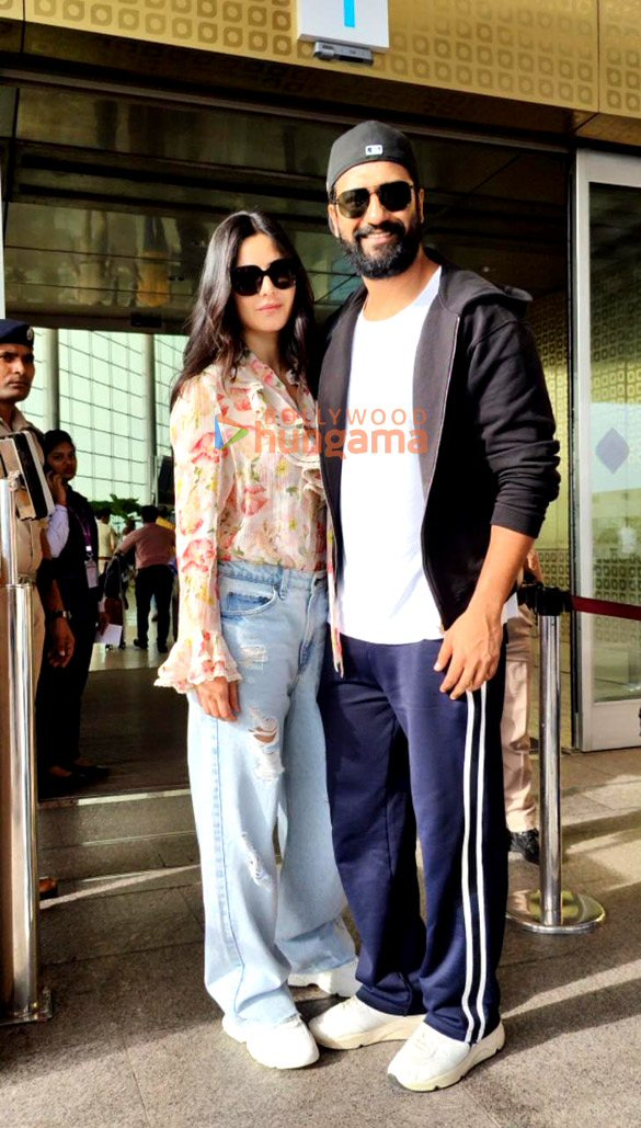 photos katrina kaif vicky kaushal and disha patani snapped at the airport 1