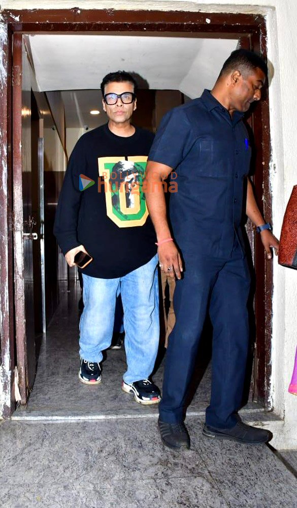 photos nushrratt bharuccha karan johar siddhant chaturvedi triptii dimri and others snapped at pvr juhu 2