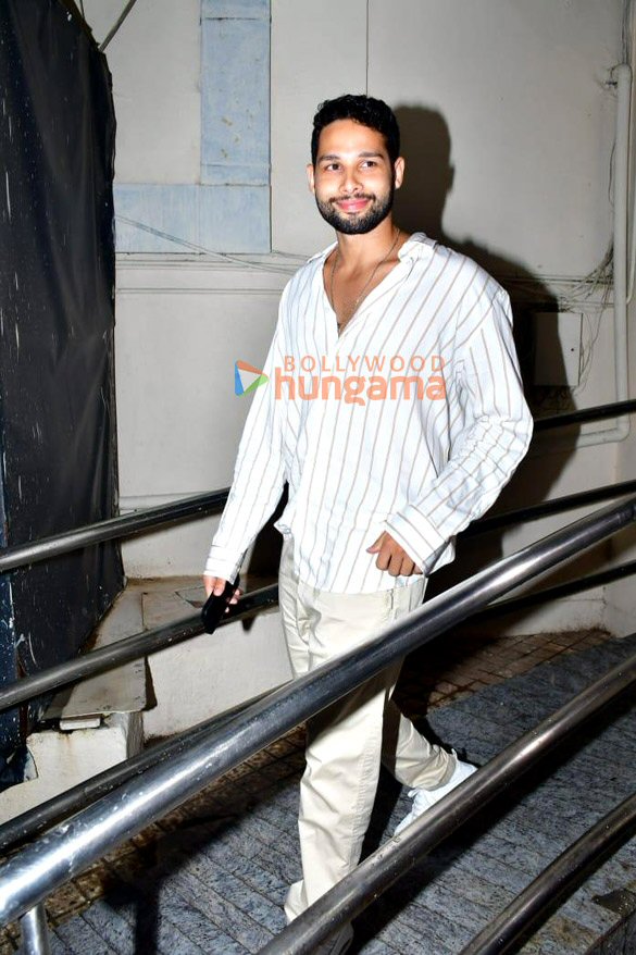 photos nushrratt bharuccha karan johar siddhant chaturvedi triptii dimri and others snapped at pvr juhu 3