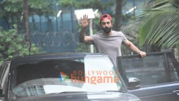 Photos: Ranbir Kapoor snapped at T-Series office in Andheri