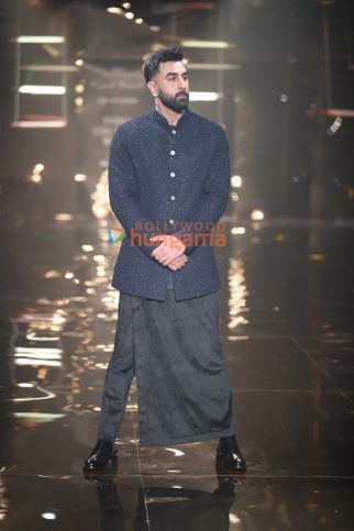 Photos: Ranbir Kapoor walks the ramp for fashion designer Kunal Rawal at India Couture Week 2023 in Delhi