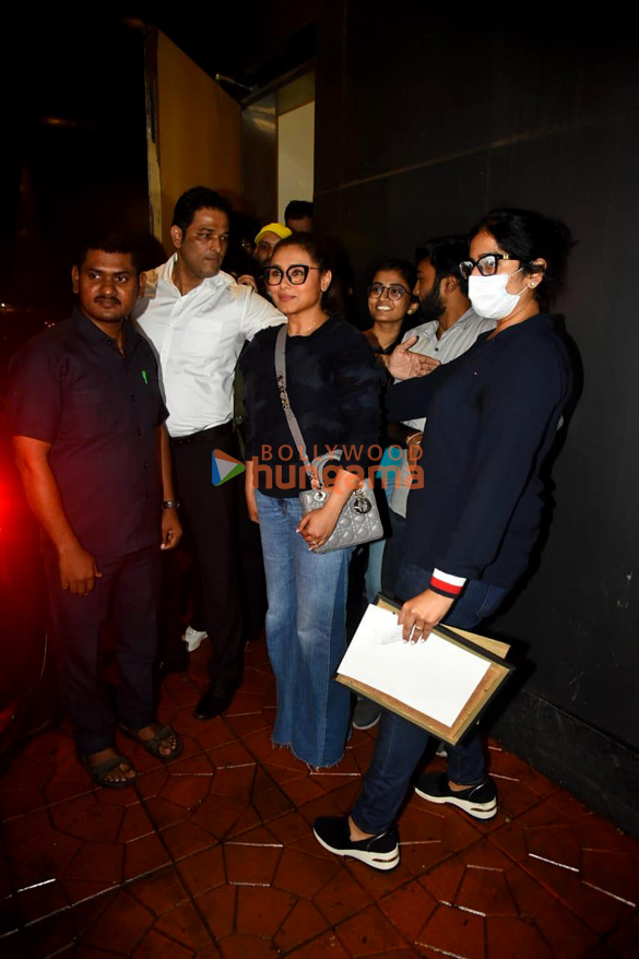 Photos: Rani Mukherjee snapped in Bandra