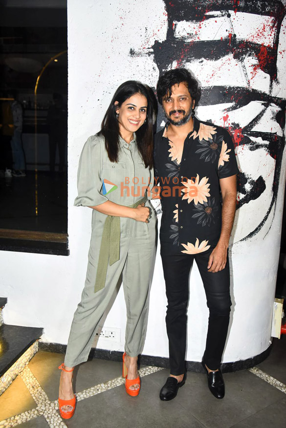 Photos: Riteish Deshmukh, Genelia D’Souza, Ronnie Screwvala and others spotted at Tori Restaurant in Khar