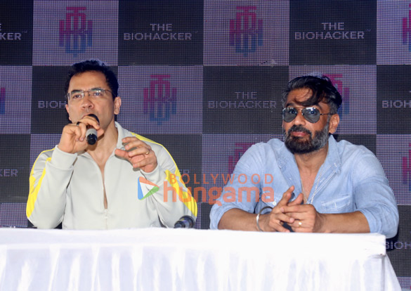 photos suniel shetty attends the launch of indias first biohacker facility 1