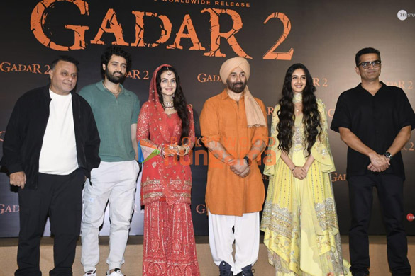 photos sunny deol ameesha patel and others grace the trailer launch of gadar 2 777 3