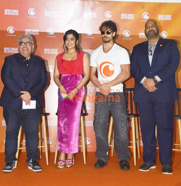 Photos: Tiger Shroff and Rashmika Mandanna attend Crunchyroll app launch in Mumbai Photos: Tiger Shroff and Rashmika Mandanna attend Crunchyroll app launch in Mumbai