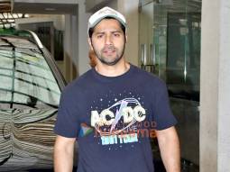 Photos: Varun Dhawan snapped at a dubbing studio