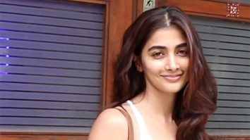 Pooja Hegde gets clicked by paps outside gym