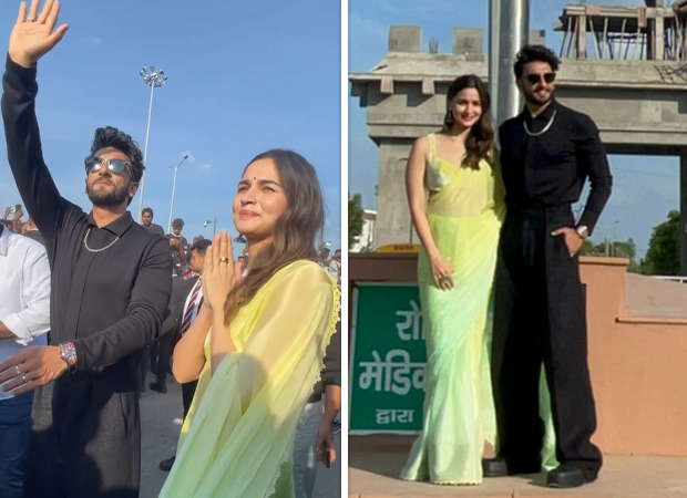 Rocky aur Rani Kii Prem Kahaani: Taking the nationwide #WhatJhumka craze a notch higher, Ranveer Singh and Alia Bhatt reach Bareilly’s iconic Jhumka Chowk