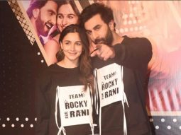 Ranbir Kapoor and Alia Bhatt twin in style at Rocky Aur Rani Kii Prem Kahaani screening; watch