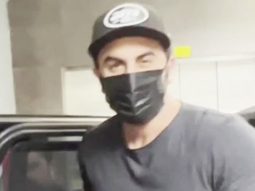 Ranbir Kapoor is all masked up as he gets clicked by paps