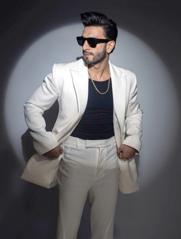 Ranveer Singh Looks Equal Parts Suave And Cool In Monochrome Pantsuit Look As He Promotes Rocky