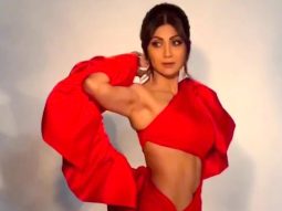 Red is definitely Shilpa Shetty’s color