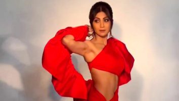 Red is definitely Shilpa Shetty’s color