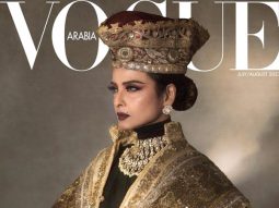 Rekha radiates royalty in Manish Malhotra’s exquisite creations on Vogue Arabia’s cover