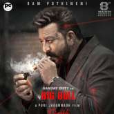 Sanjay Dutt unveils his first look from Ram Pothineni, Puri Jagannadh movie Double iSmart, see poster
