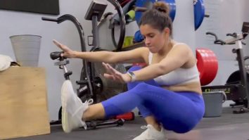 Sanya Malhotra sends in some Monday Motivation