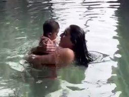 Sara Ali Khan’s relaxing pool time with baby!