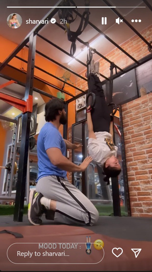 Sharvari's intense workout video sparks midweek fitness motivation