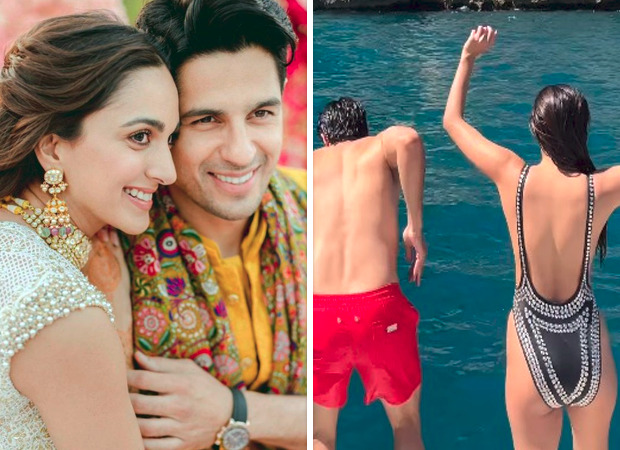 Kiara Advani shares glimpse into her birthday bash with husband Sidharth Malhotra; couple take a plunge into the sea!