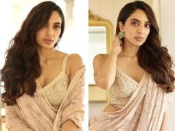 Sobhita Dhulipala brings six yards of elegance in a pastel saree by Tarun Tahiliani for Made In Heaven season 2 date announcement event
