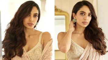 Sobhita Dhulipala brings six yards of elegance in a pastel saree by Tarun Tahiliani for Made In Heaven season 2 date announcement event