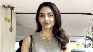 Sobhita Dhulipala strikes a pose for paps as she gets clicked