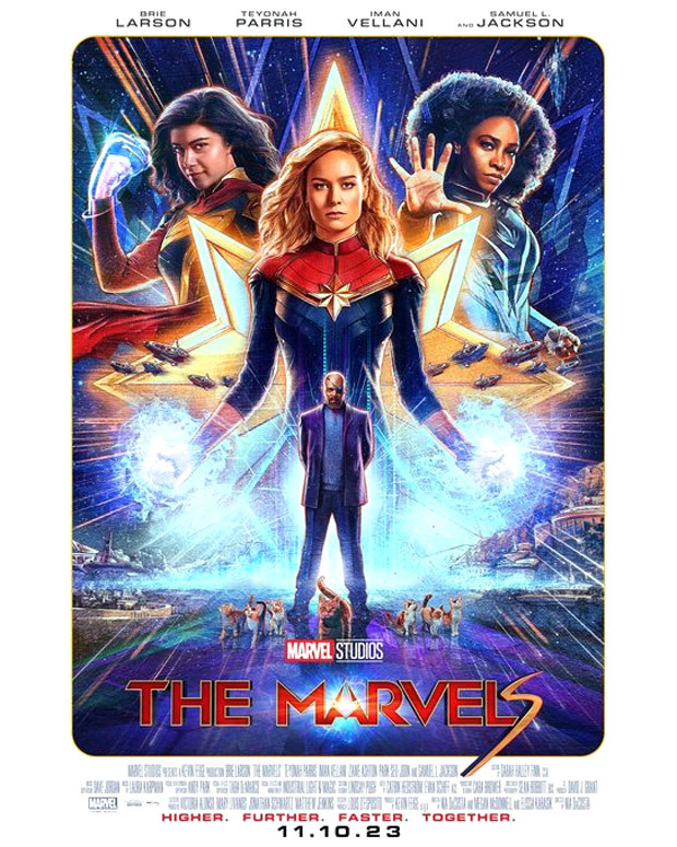 The Marvels Trailer: Captain Marvel, Captain Monica Rambeau, Ms. Marvel and Nick Fury team up against Dar-Benn