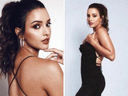 Tripti Dimri kicks the week off in style in a side-slit black gown costing Rs. 30,836