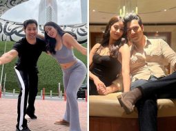 Varun Dhawan and Janhvi Kapoor make waves with their Dubai trip for Bawaal promotions; see post