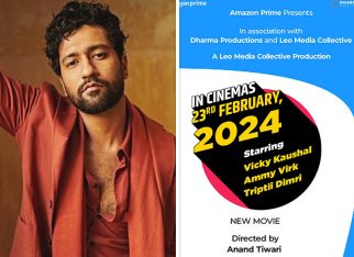 Mark your calendars as Vicky Kaushal and Triptii Dimri starrer film to release on THIS date!