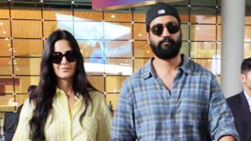 Vicky Kaushal and Katrina Kaif walk hand in hand as they get clicked at the airport