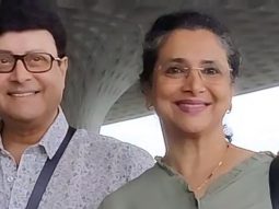 What an adorable family! Shriya Pilgaonkar gets clicked with her parents at the airport