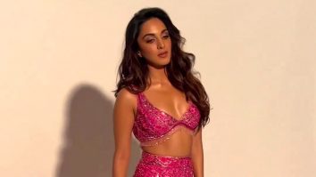 Wow! Kiara Advani looks absolutely glamorous in this pink outfit
