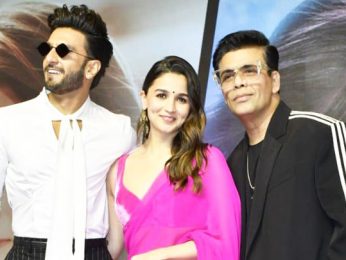 Alia Bhatt, Ranveer Singh & Karan Johar Celebrate Rocky Aur Rani Kii Prem Kahaani Success at Press Conference Alia Bhatt, Ranveer Singh & Karan Johar Celebrate Rocky Aur Rani Kii Prem Kahaani Success at Press Conference