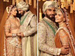 Alia Bhatt and Ranveer Singh bring their charisma in Manish Malhotra Bridal Couture for their song ‘Kudmayi’ from Rocky Aur Rani Kii Prem Kahaani