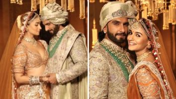 Alia Bhatt and Ranveer Singh bring their charisma in Manish Malhotra Bridal Couture for their song ‘Kudmayi’ from Rocky Aur Rani Kii Prem Kahaani