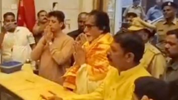 Amitabh Bachchan seeks blessings at Siddhivinayak temple