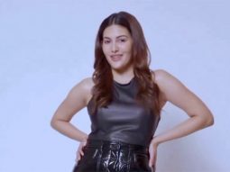 Amyra Dastur gives major Wednesday vibes in black
