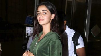 Ananya Panday has the perfect mix of comfort & style for her airport look