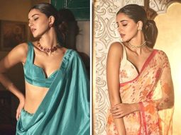 Ananya Panday’s sarees from Dream Girl 2 promotions has got us swooning and how
